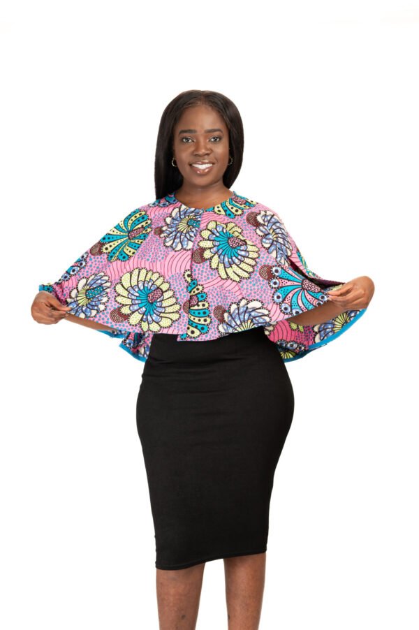 Blossom High-Low Cape - Image 2