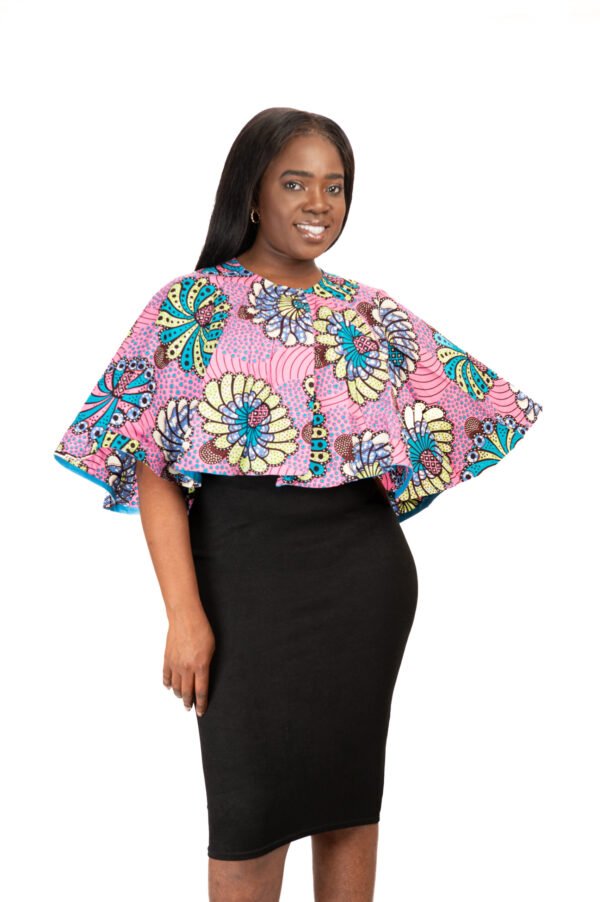 Blossom High-Low Cape - Image 3
