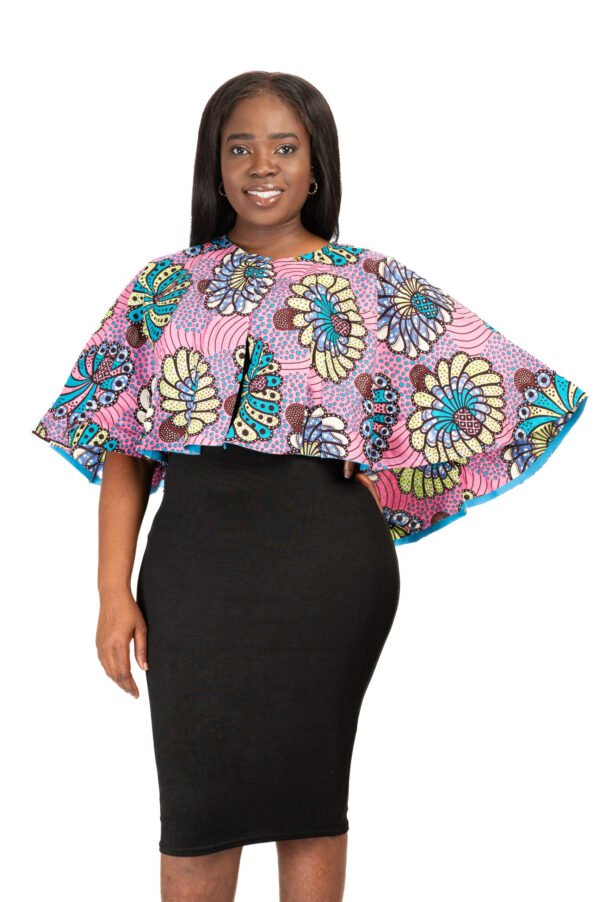 Blossom High-Low Cape - Image 4